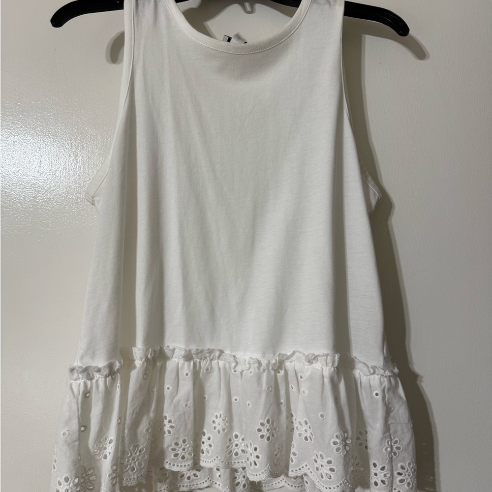 J. Crew White Blouse Elegant and Versatile